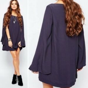 Free People Dress with bell sleeve